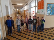 Návštěva 1. třídy v ZŠ Dolní Újezd