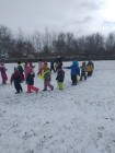 Lednové ledové království - týdenní téma ve školce